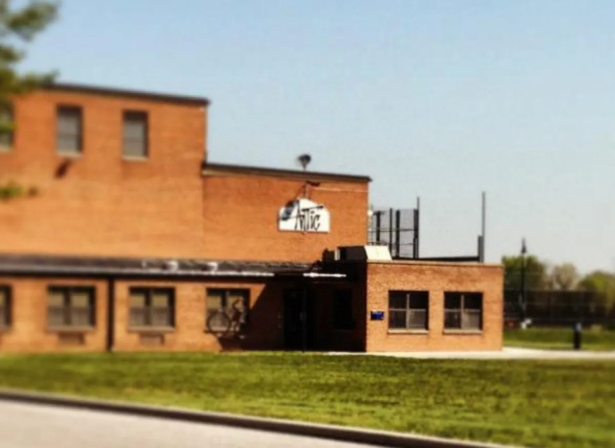 A photo of the Attic from outside.