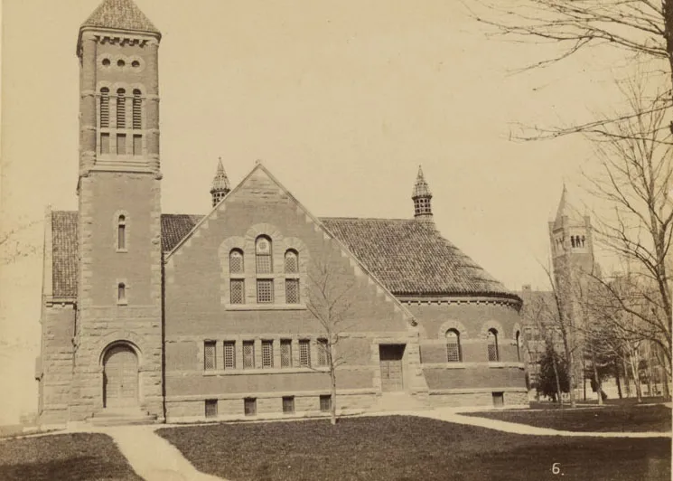 Brua Chapel in 1889