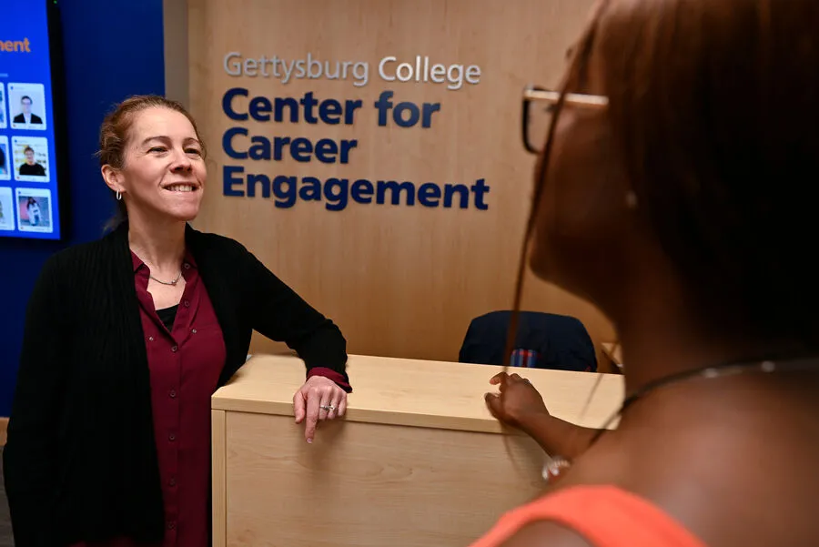 An image of Career advisor Kim Landauer, Center for Career Engagement