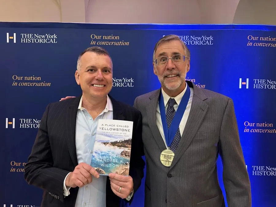 Prof. Randall Wilson wins 2025 Zalaznick Book Prize for book on Yellowstone.