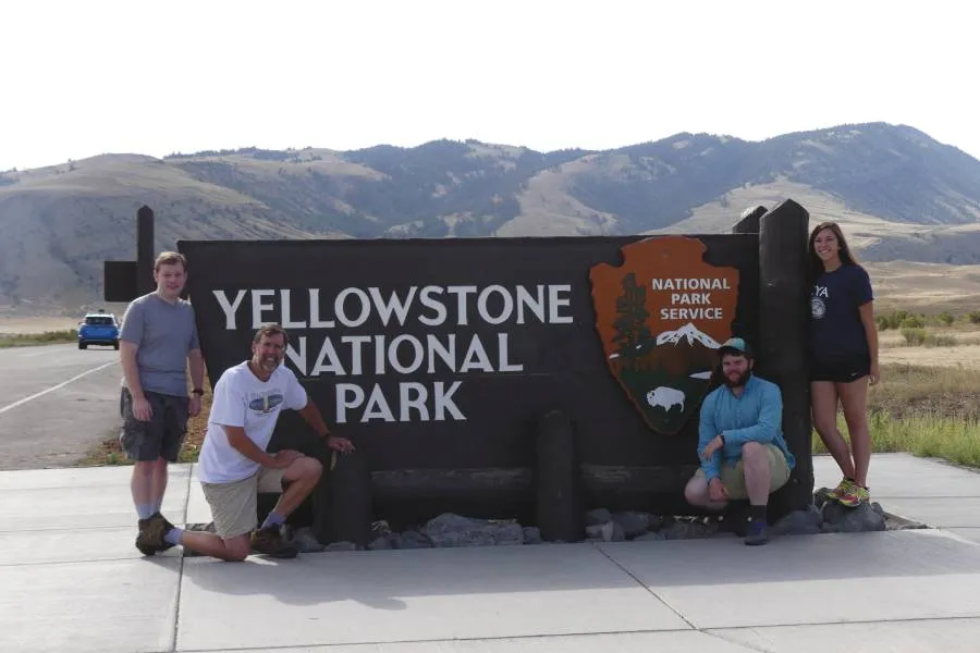 Yellowstone National Park summer research with Kevin Aughinbaugh ’18, Katerina Krohn ’17, and Sam Donnelly ’17.
