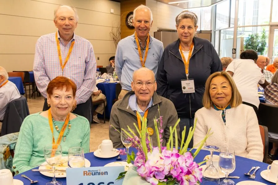Craig ’66 and Susan Disher joined members of the Class of 1966 for their 60th Reunion this past May.