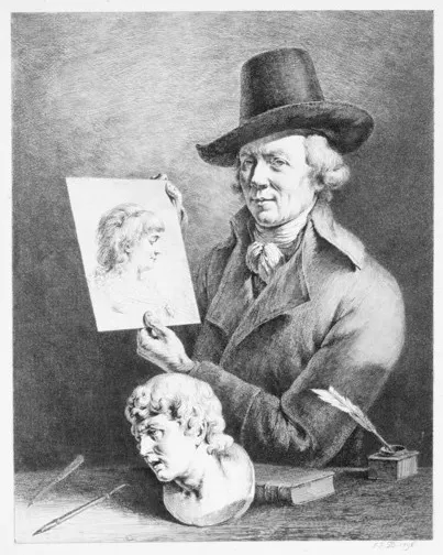 Jean-Jacques de Boisseau, Self-Portrait, 1796