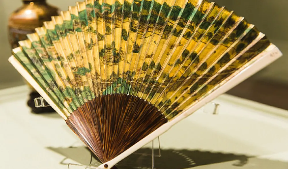 folded fan