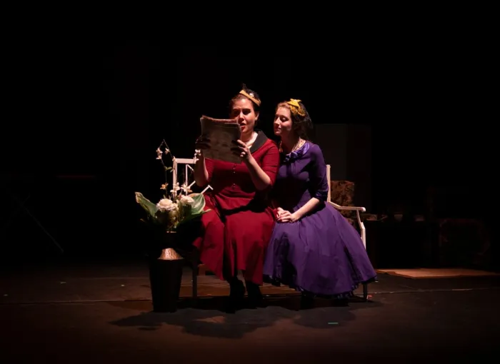 in a play