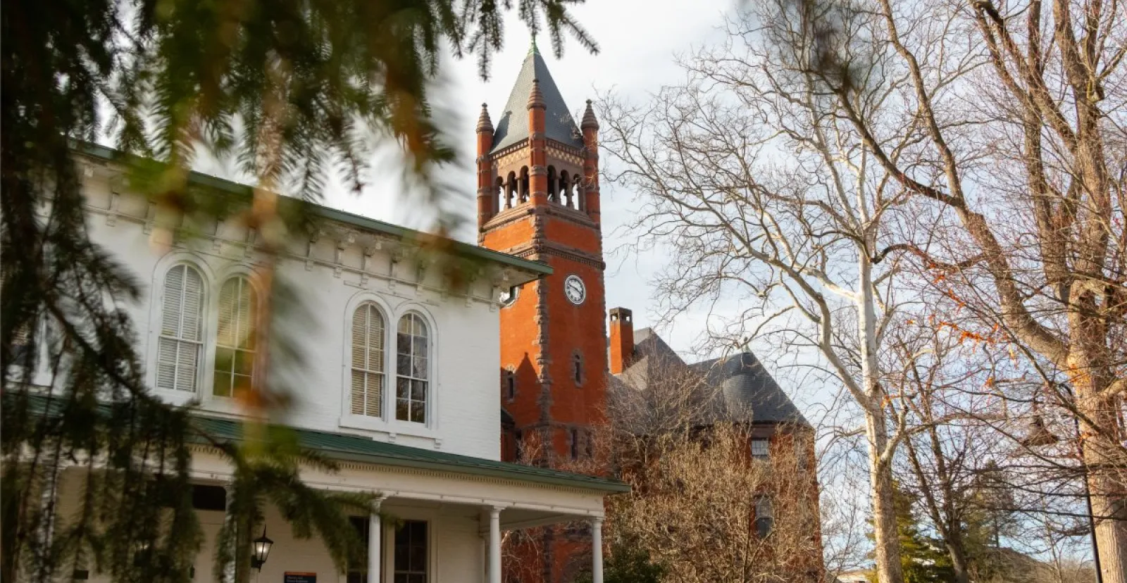 The Norris-Wachob Alumni House and Glatfelter Hall
