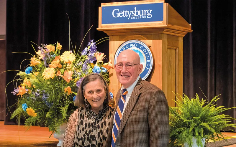 Barry ’65 and Barbara Wenger Shaw ’65