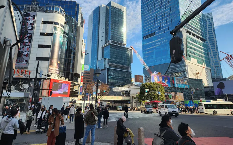 Tokyo’s Shibuya Crossing