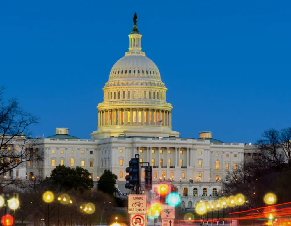 DC at night